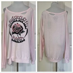 NWT! Chaser Grateful Dead distressed sweatshirt